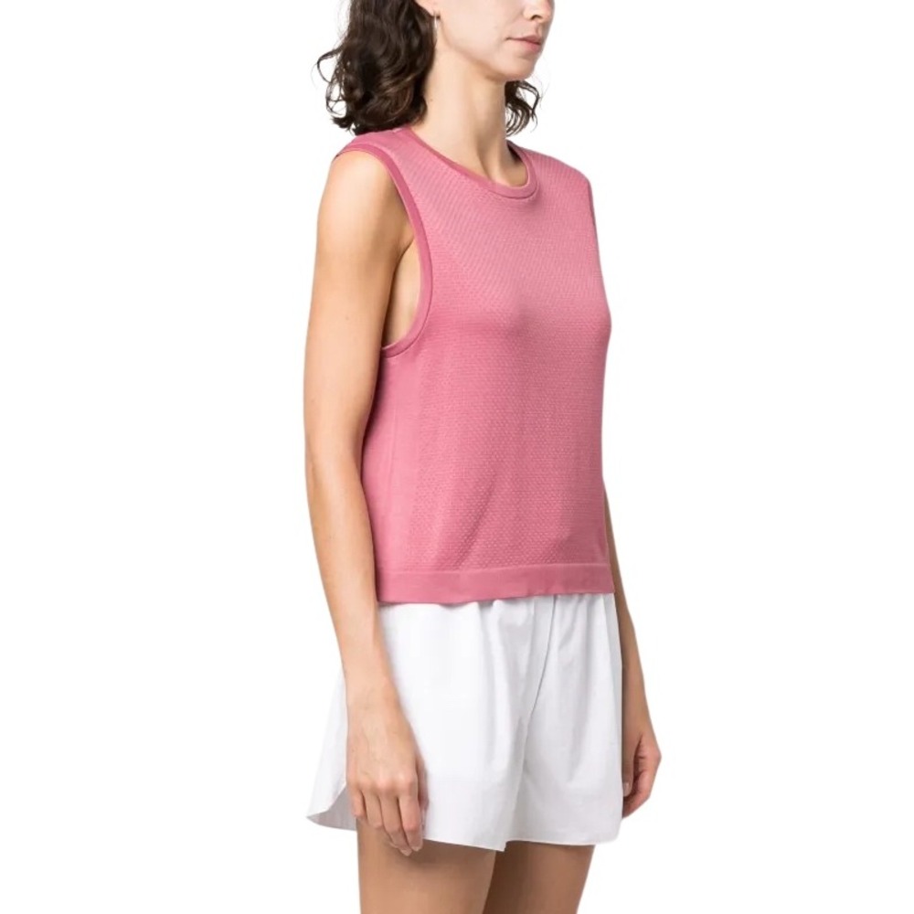 Varley‎ Page Dusty Rose Pique-Weave Sleeveless ActivewearXS/XS